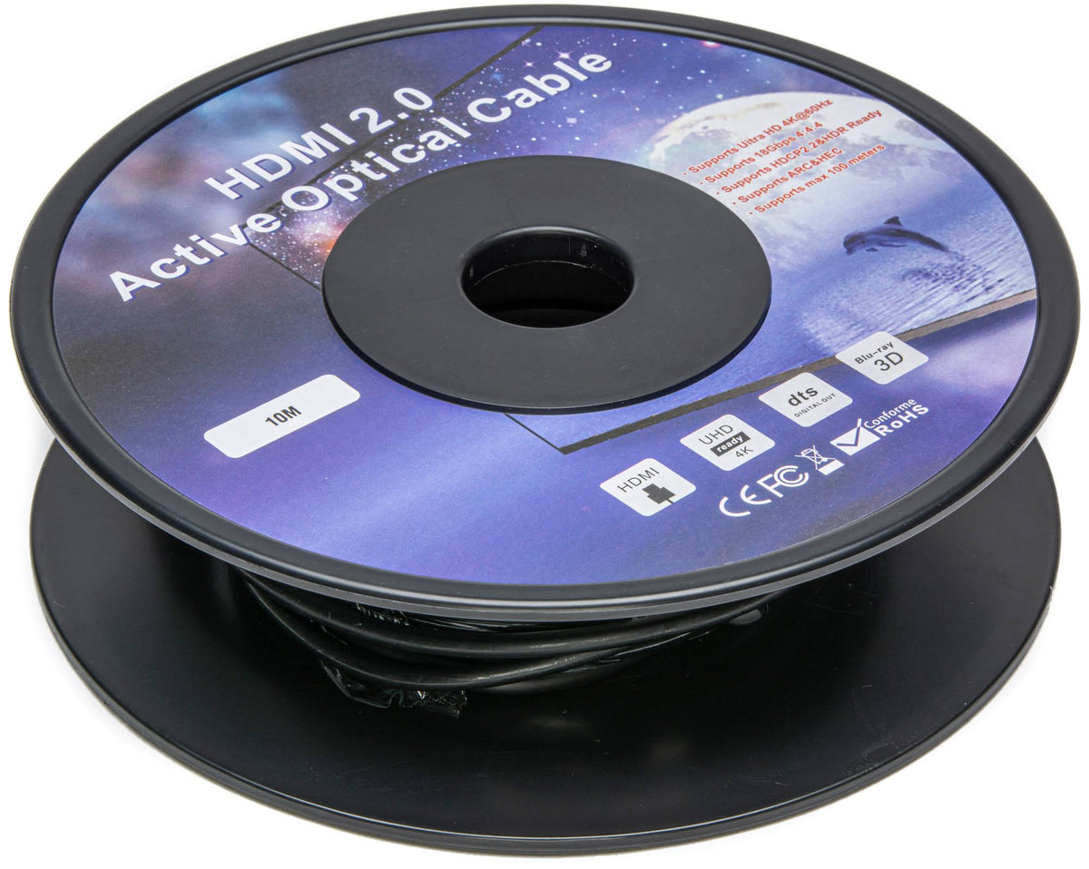 18Gbps Active Optical Fiber 4K UltraHD HDMI Cable 30 Meters W1433