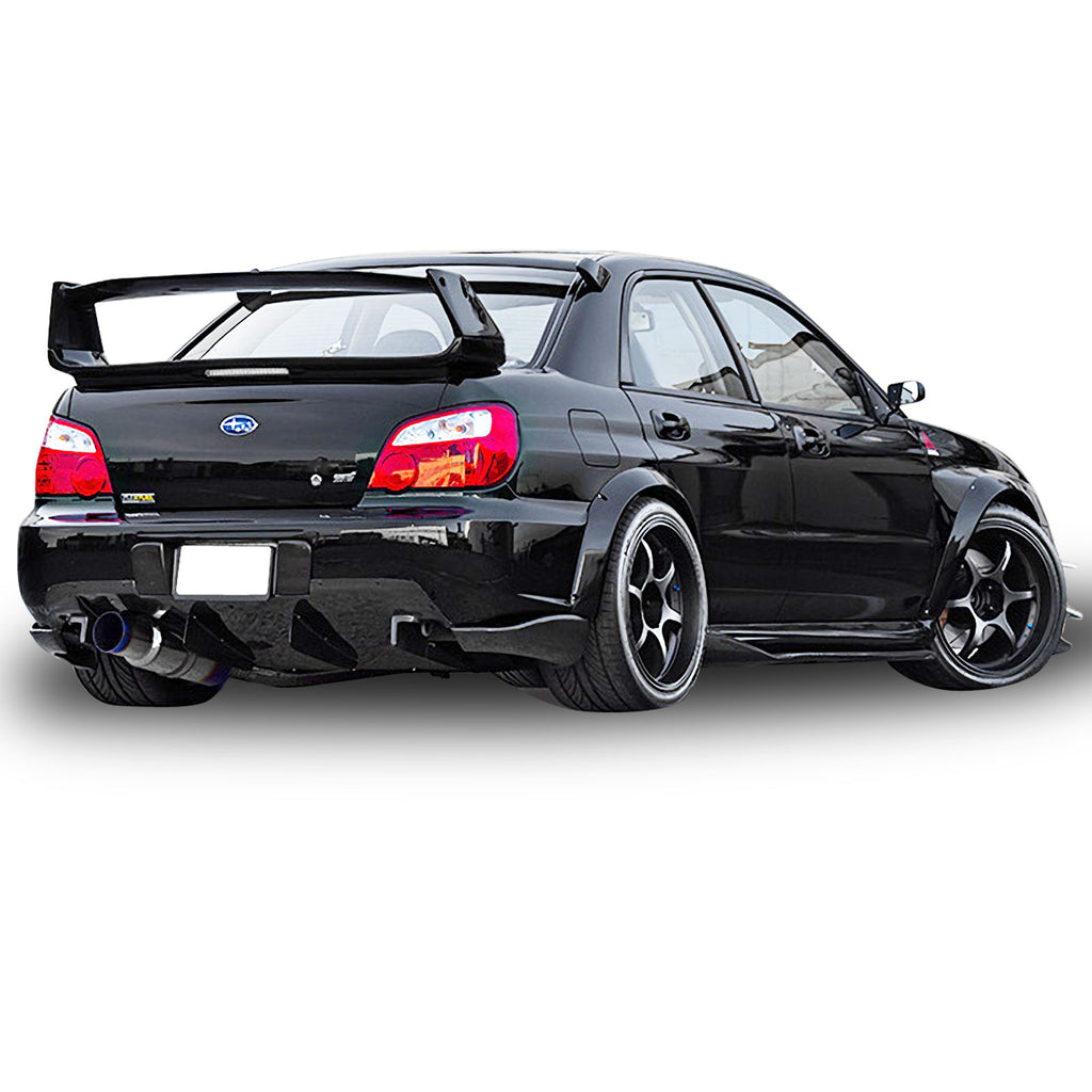 Rear Bumper Lip Splitter Valance Spats C6821