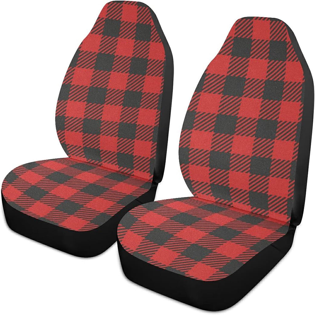 Rose Leopard 2pcs Car Seat Cover F22359