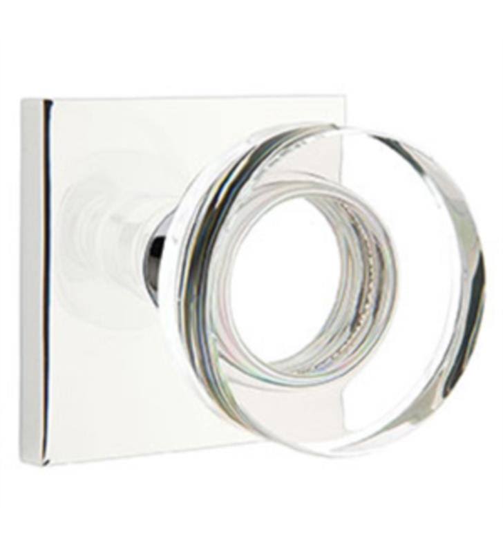 Passage Round Knob with Square Rose F20127