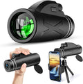 80X100 High Power Compact Monocular Telescope with Smartphone Holder & Tripod H877