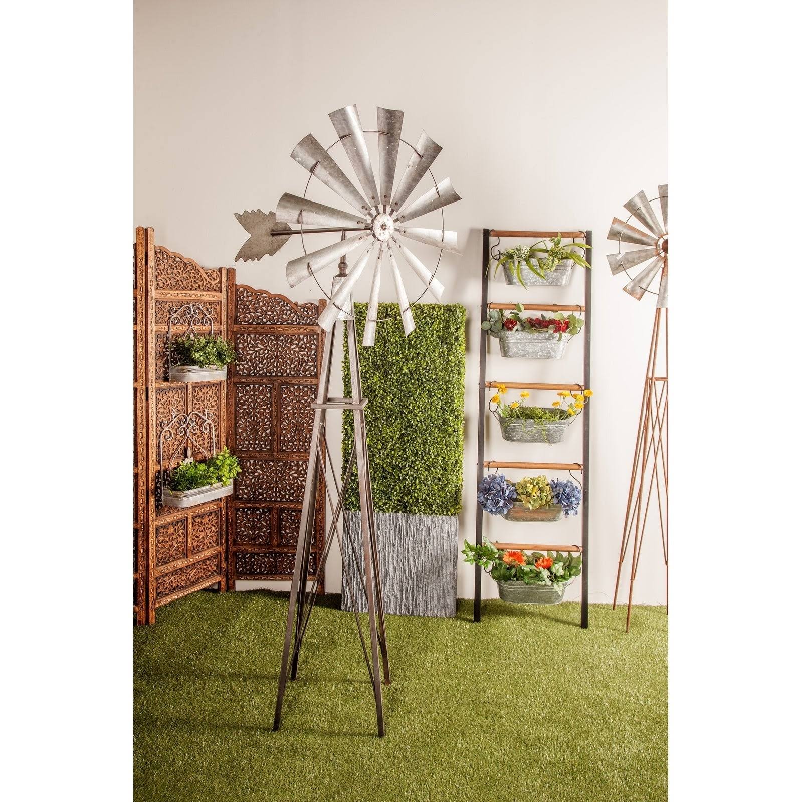 Black Iron Garden Windmill B698