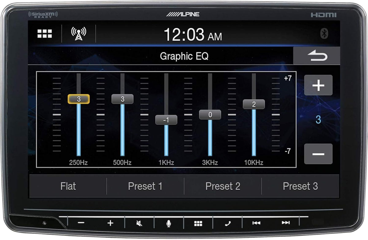 9" Touchscreen Bluetooth Digital Media Radio Receiver F3842