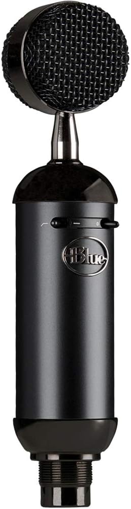 Blue Blackout XLR Condenser Microphone with Pop Filter & 20' XLR Cable C3861