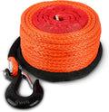 Synthetic Winch Rope with Hook and Sleeve Protection P978