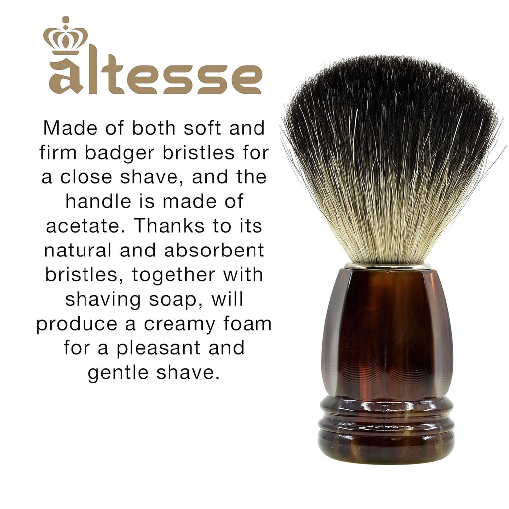 Natural Badger Shaving Brush Pack of 2 Q283