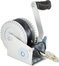 Heavy Duty Hand Winch 2000lbs Two-Way Ratchet with 20ft Strap Pack of 2 A511