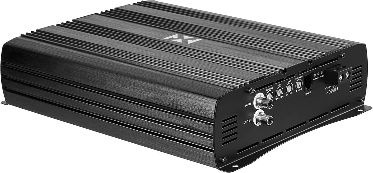 5000W RMS 1-OHM Stable Full Bridge Class D Monoblock Car Audio MOSFET Amplifier R890