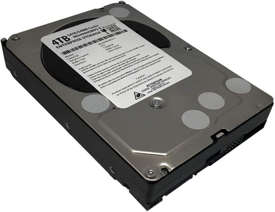 4TB 7200RPM 64MB Cache SATA 6.0Gb/s 3.5inch Internal Hard Drive Pack of 2 B7046