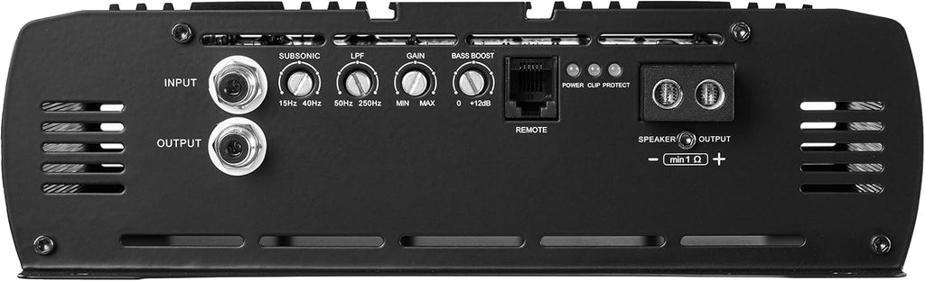 5000W RMS 1-OHM Stable Full Bridge Class D Monoblock Car Audio MOSFET Amplifier R890