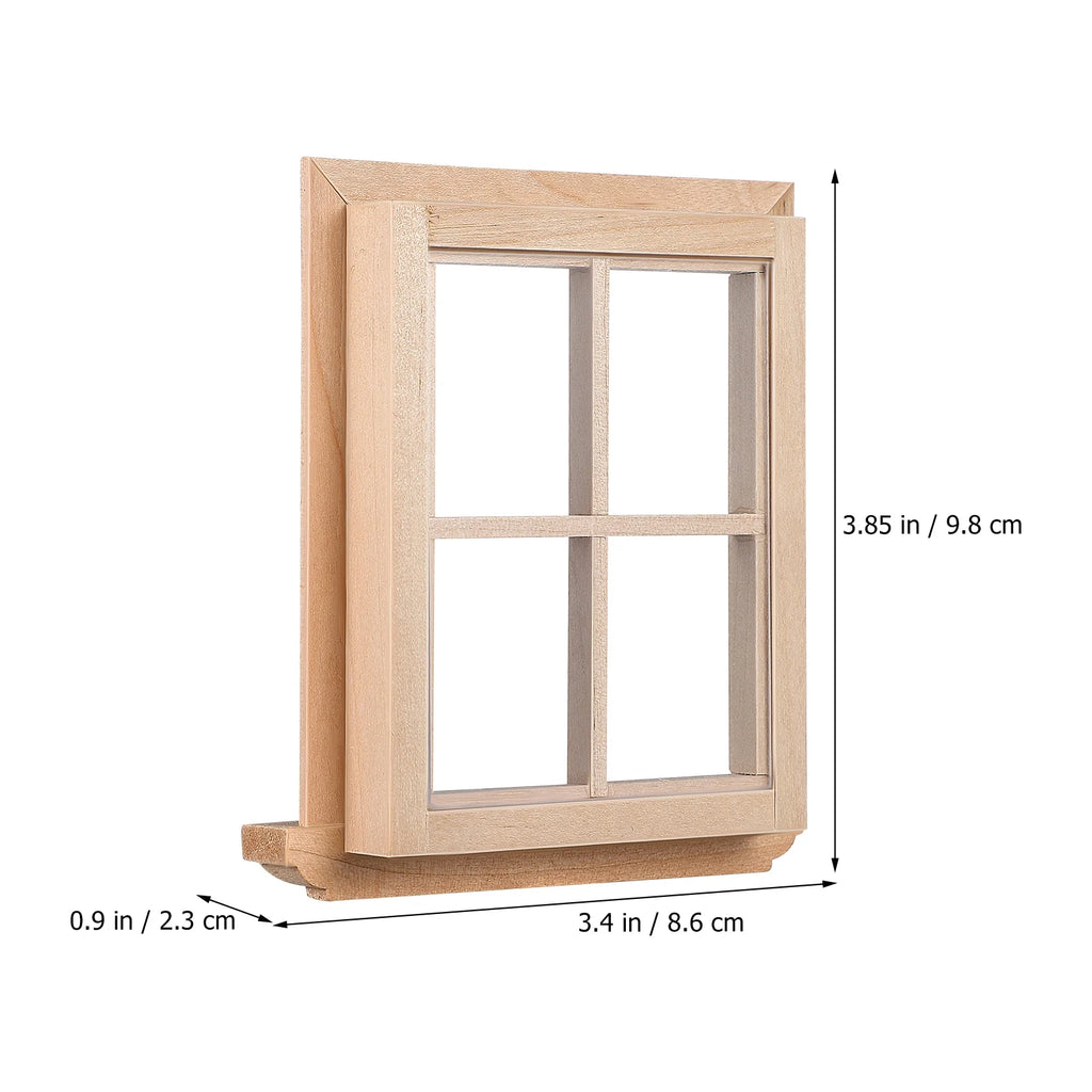 1 12 Scale Arched Wood Dollhouse Door S2886