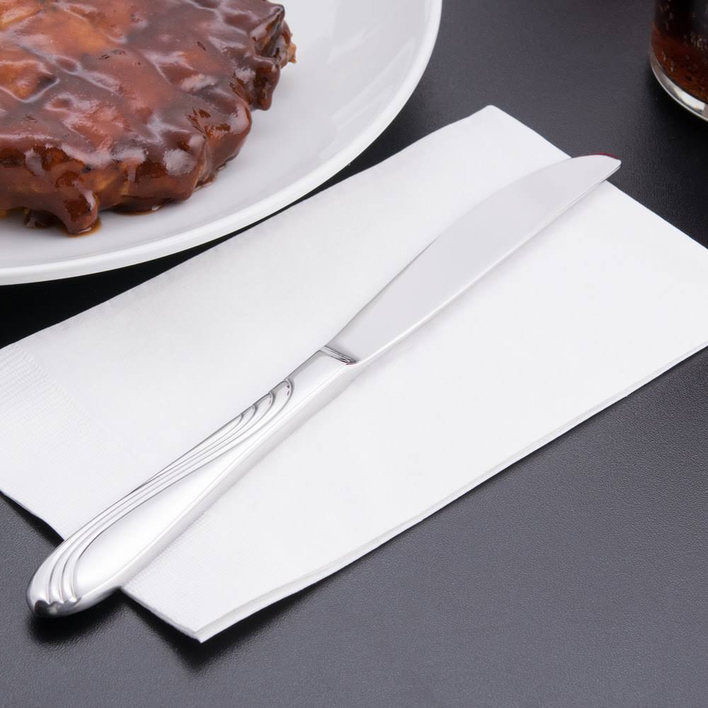 18/8 Stainless Steel Extra Heavy Weight Dinner Knife - 36/Case Z891036