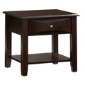 Espresso End Table L1300