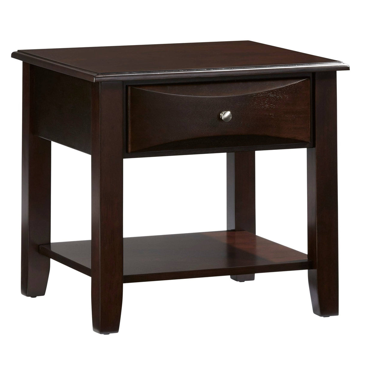 Espresso End Table L1300