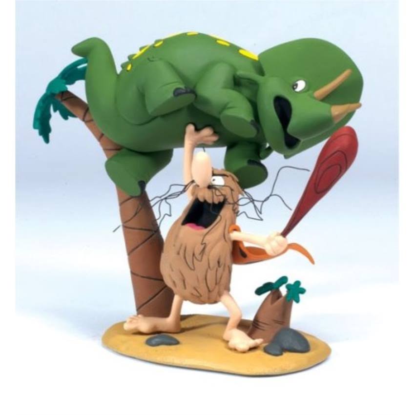 Captain Caveman with Dinosaur Action Figure G4296
