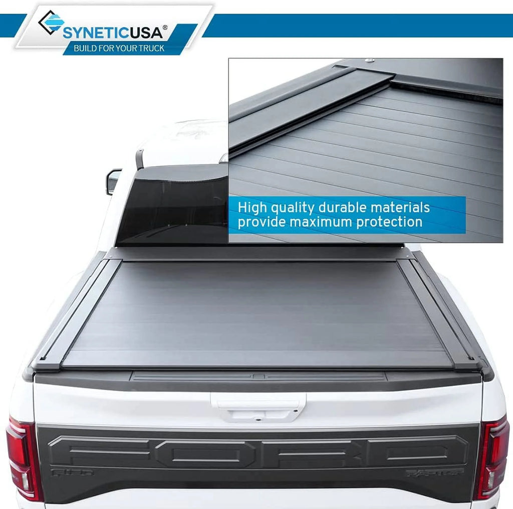Matte Black Low Profile Aluminum Tonneau Cover Z25759