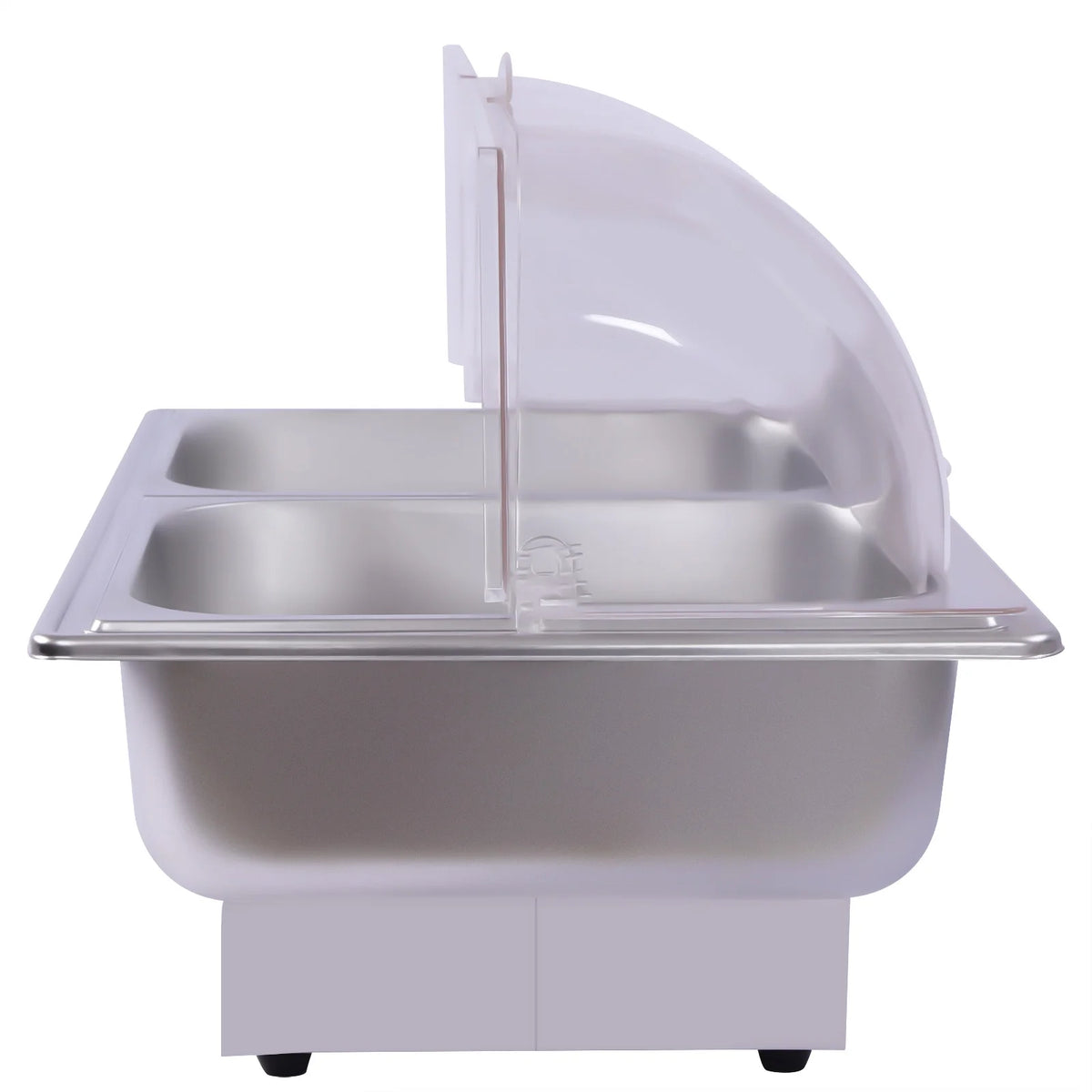 110V Stainless Steel Chafing Dish Buffet Set 2 Food Pot F344