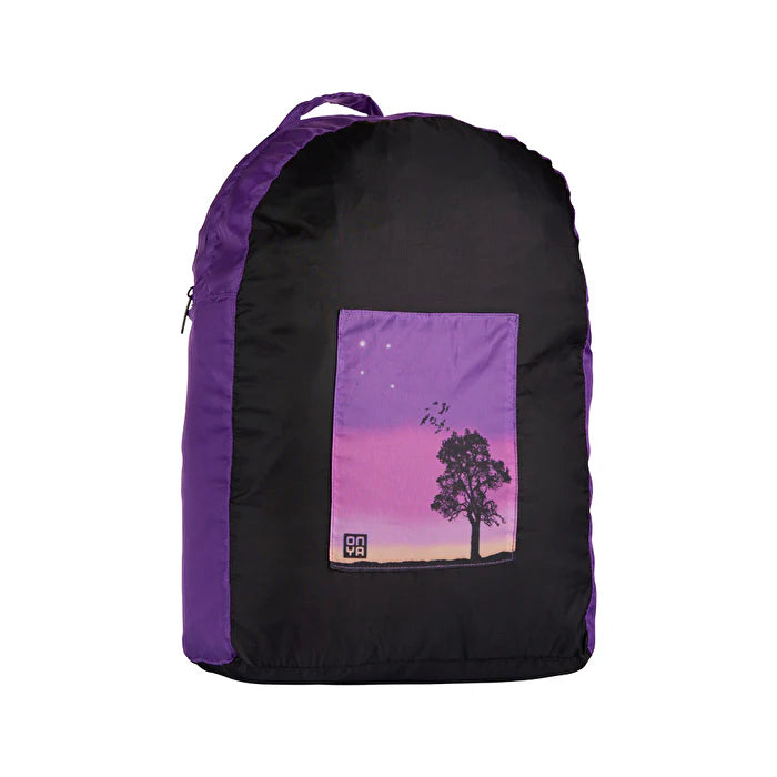 Charcoal Purple Backpack R33716