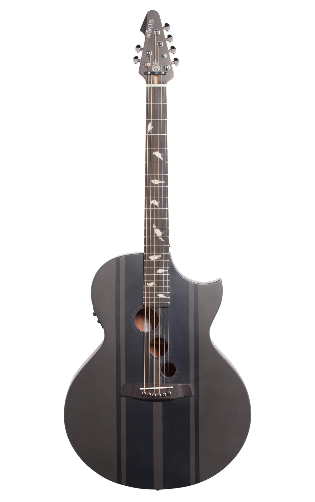 Carbon Grey Acoustic Guitar D694