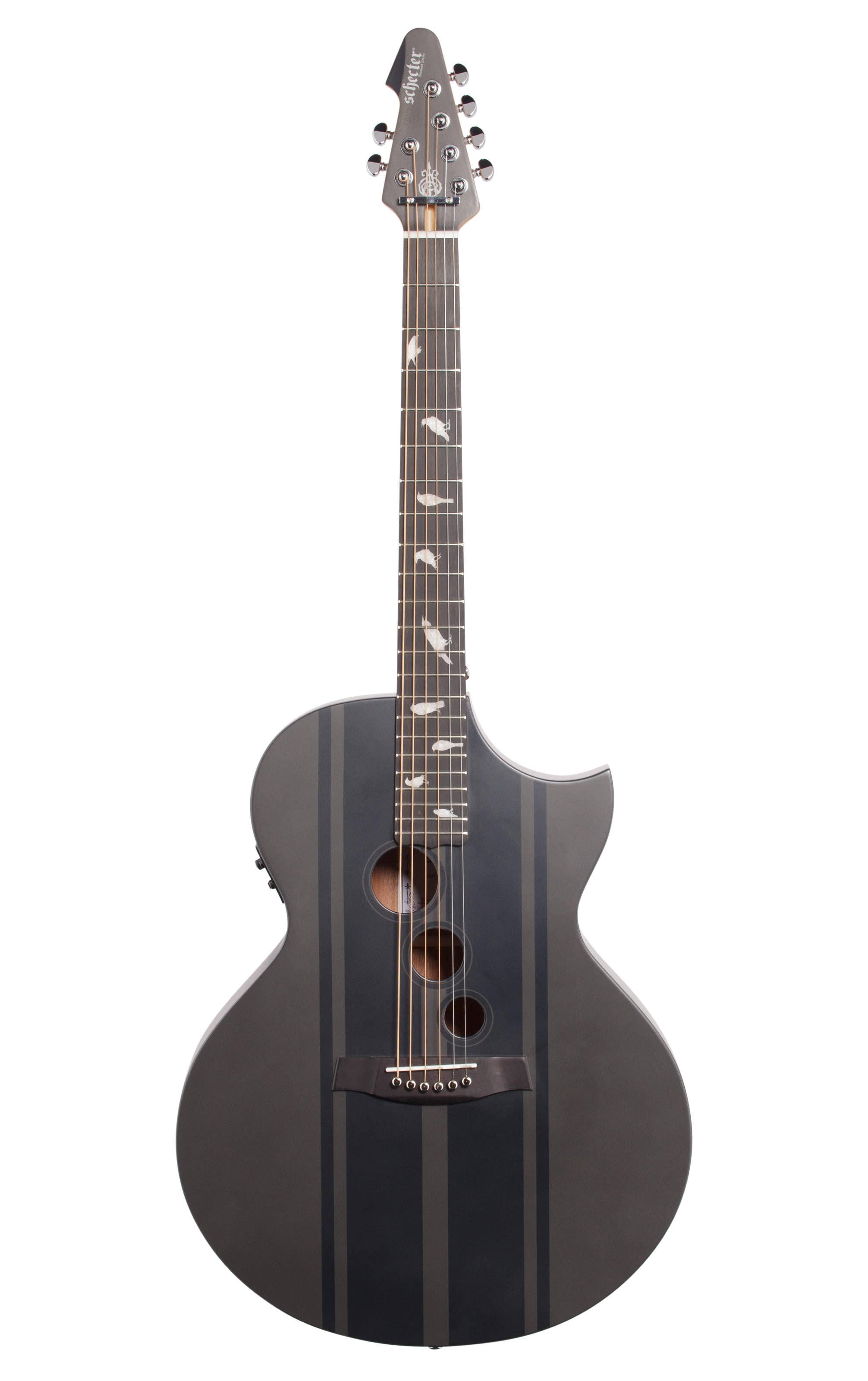 Carbon Grey Acoustic Guitar D694
