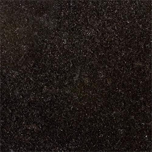 Solid Black Granite Top Kitchen Cart X5225