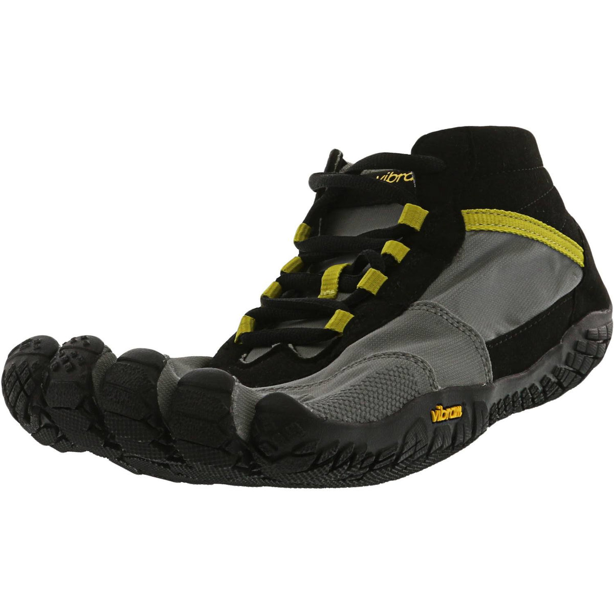 Black/Grey/Citronelle Vibram Trek Shoes N955