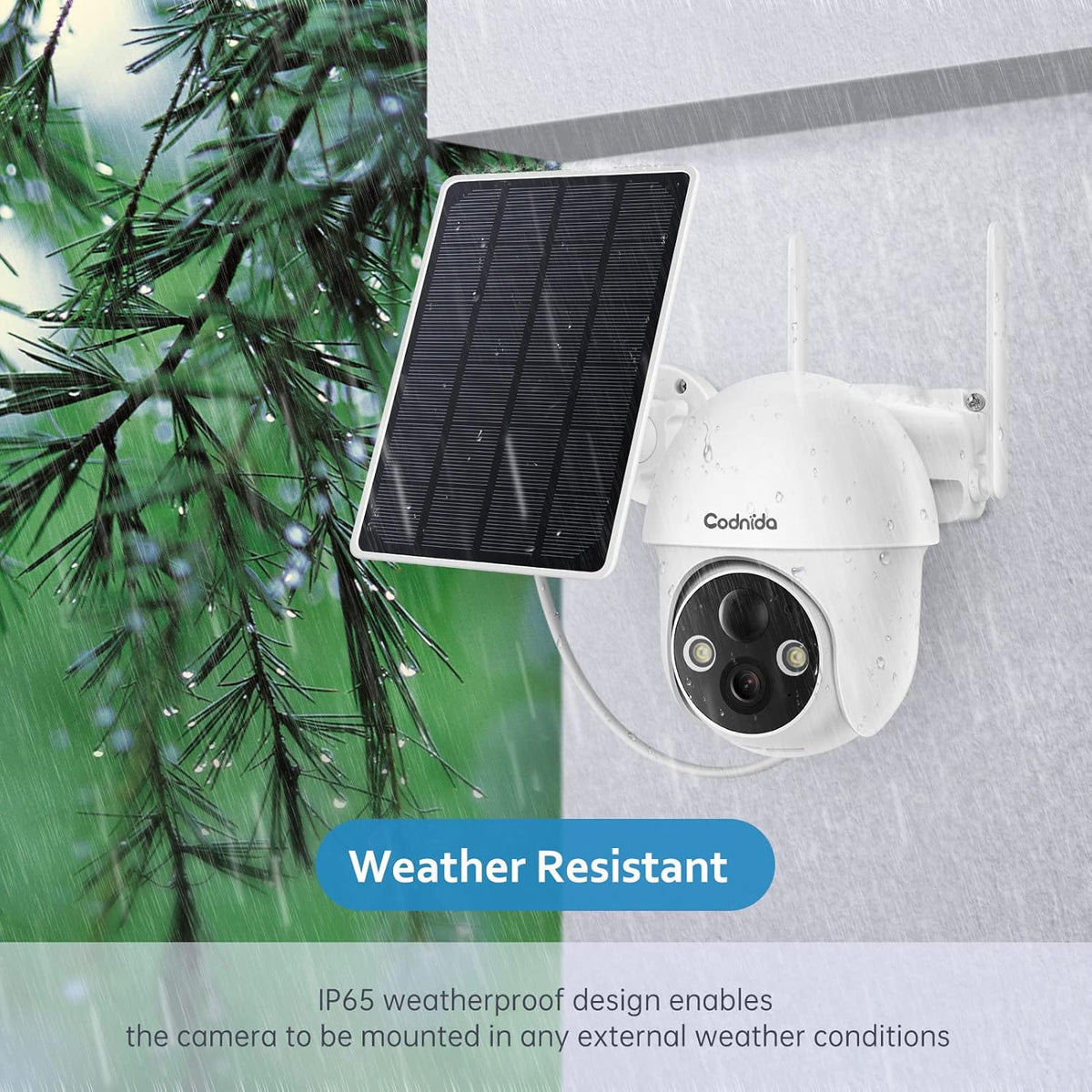 Wireless Outdoor Security Camera with Night Vision N22289