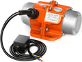 90W Concrete Vibrator Vibration Motor Single Phase AC 110V 3600RPM Aluminum Alloy Case Pack of 2 Q694007