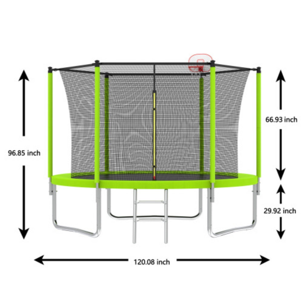 Green Trampoline F63248