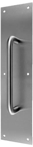 Pull Plate with Round Pull, Satin Brass Finish U5050