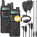 8W Dual Band Two Way Radio 2Pack with 3800mAh Battery N65785