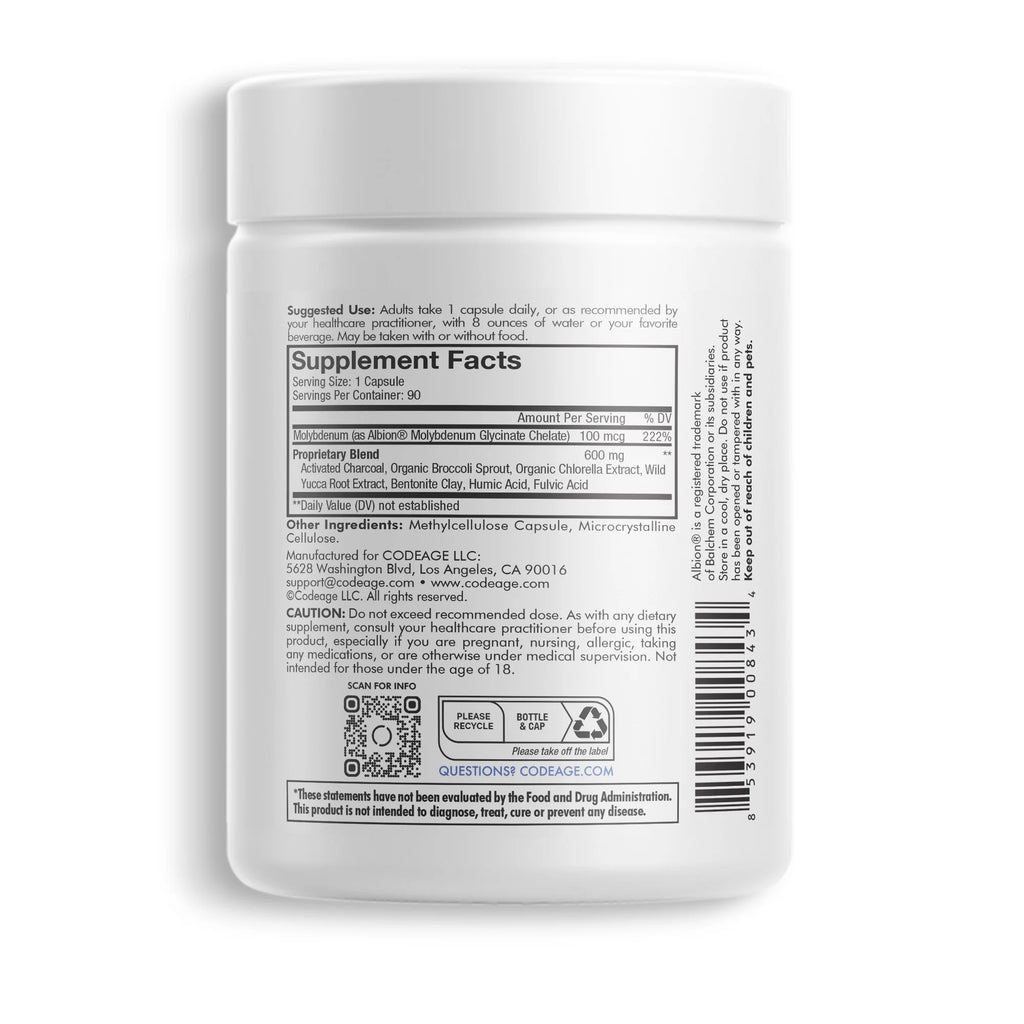 90 ct Charcoal Bentonite Clay Supplement Q618