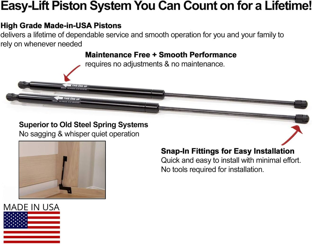 Queen Size Murphy Bed Hardware Kit I28569