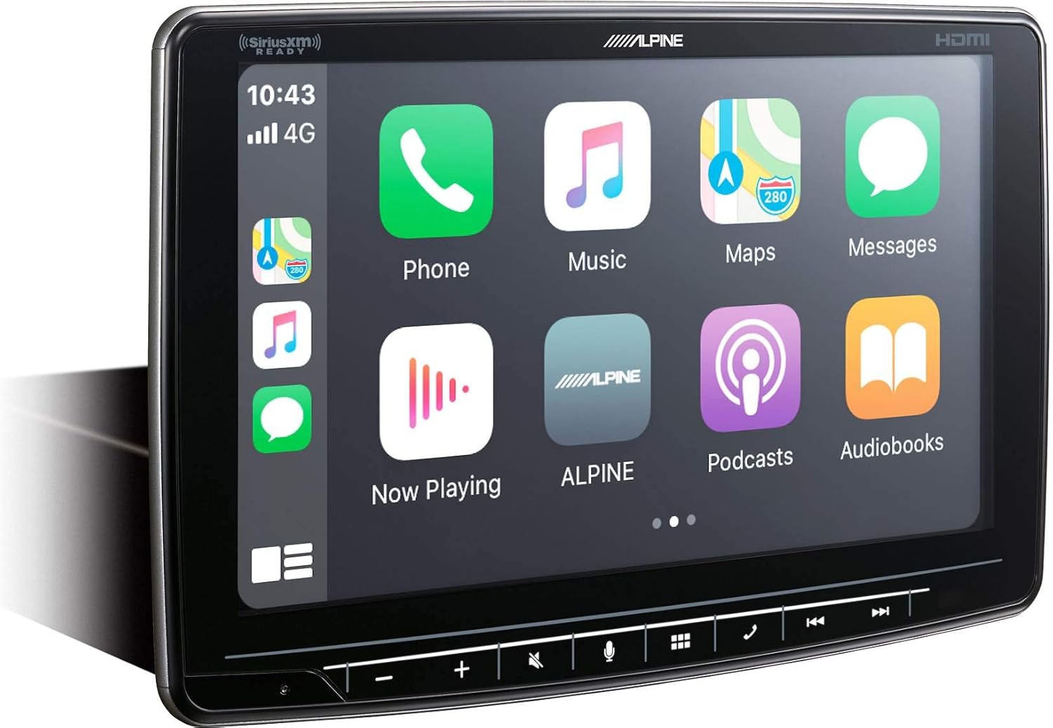 9" Touchscreen Bluetooth Digital Media Radio Receiver F3842