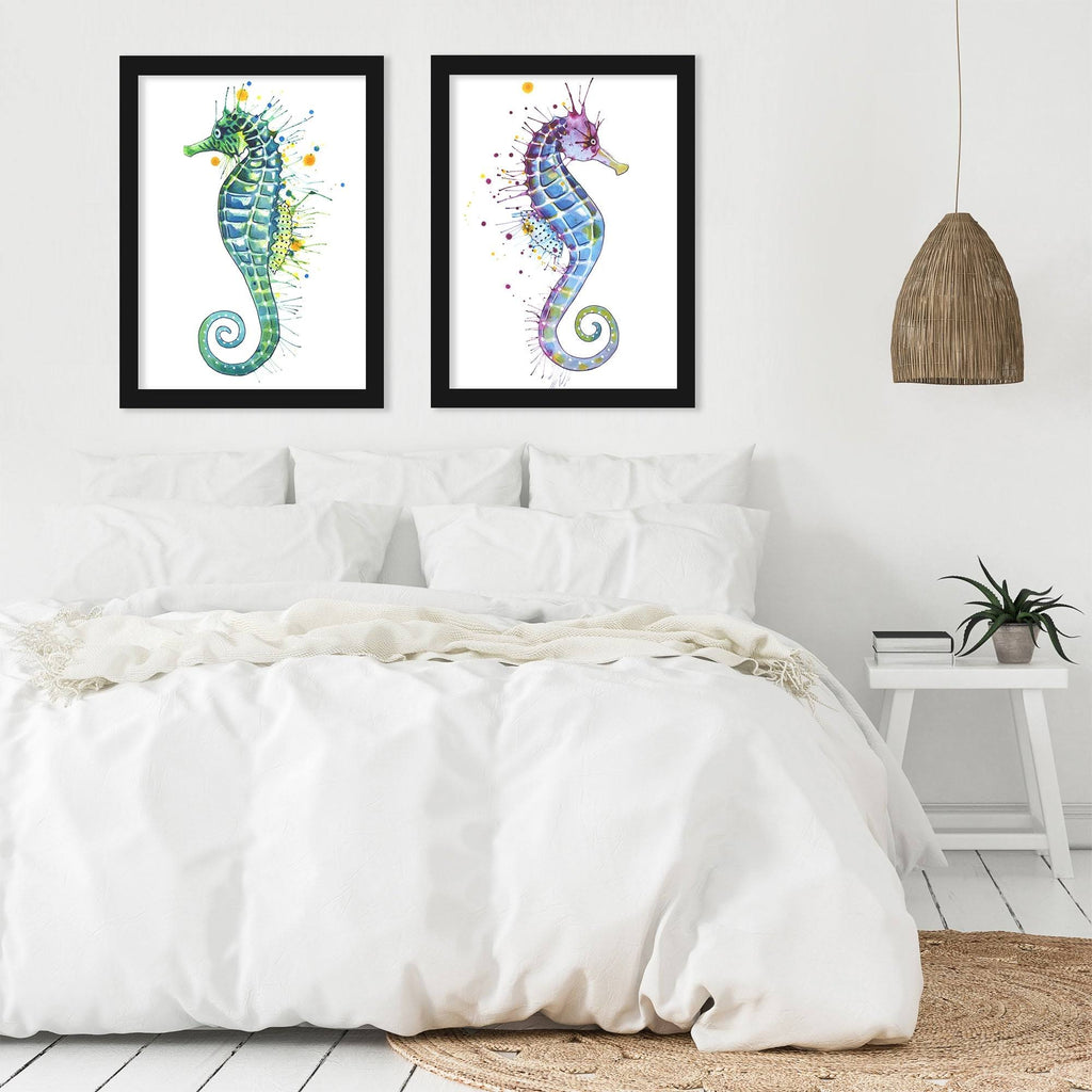Black Framed Print Set C982