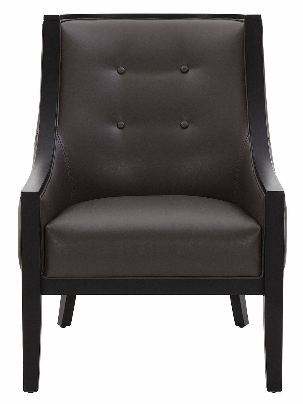 Grey Leather Armchair H789