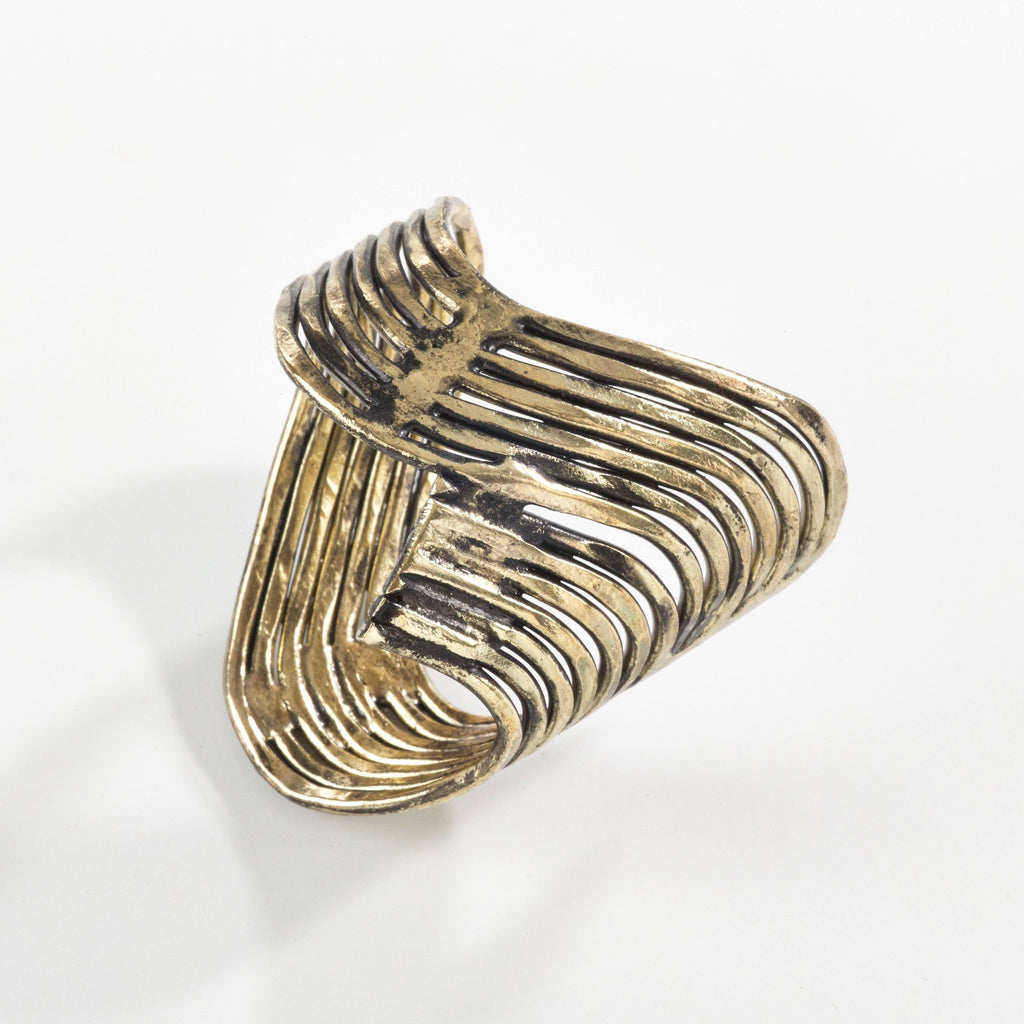 Metal Napkin Ring Set of 4 D43099