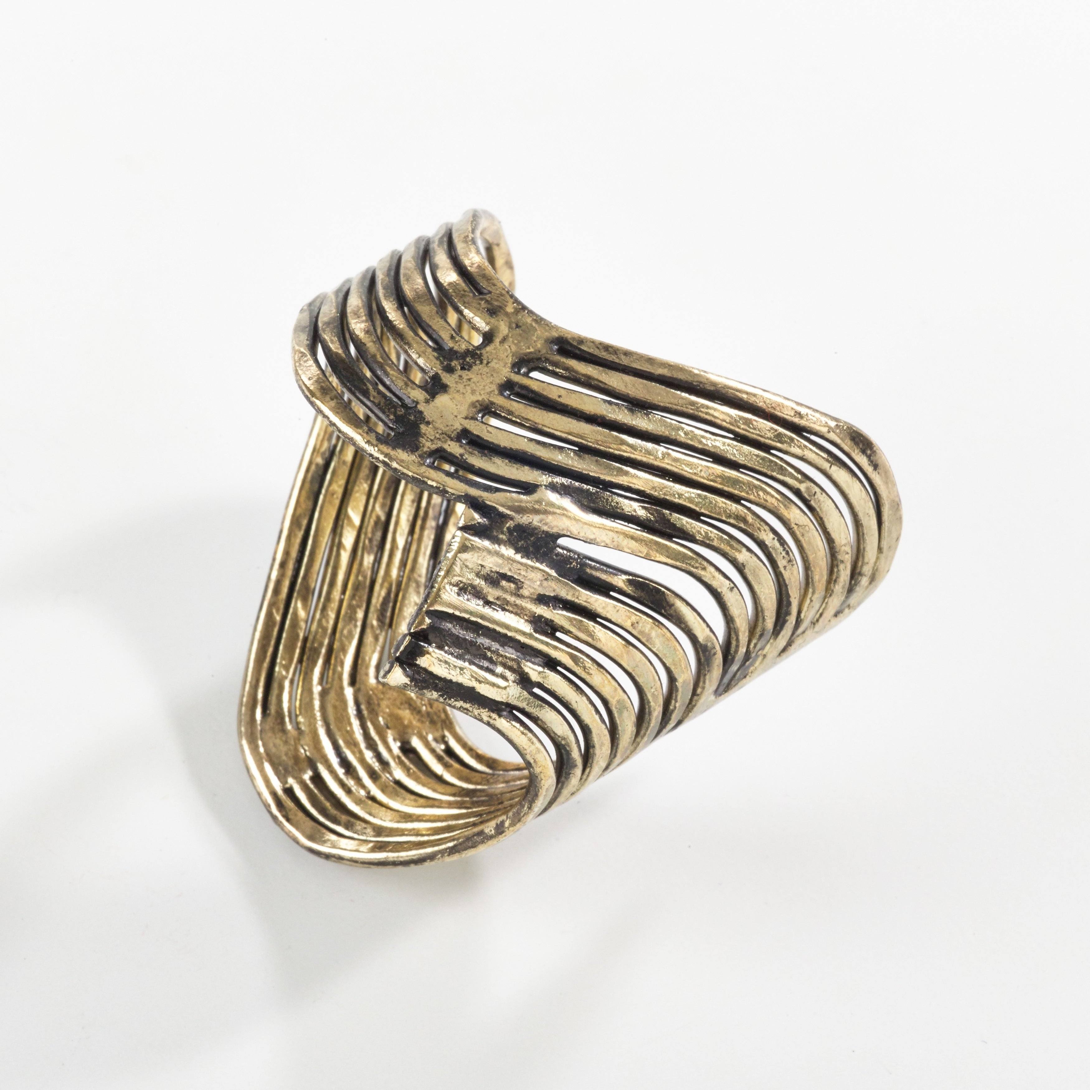 Metal Napkin Ring Set of 4 D43099