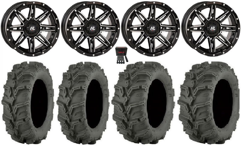14" Machined Wheels 27" Mud Lite XTR Tires U594326