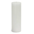 White Unscented Pillar Candle Set of 12 O193343