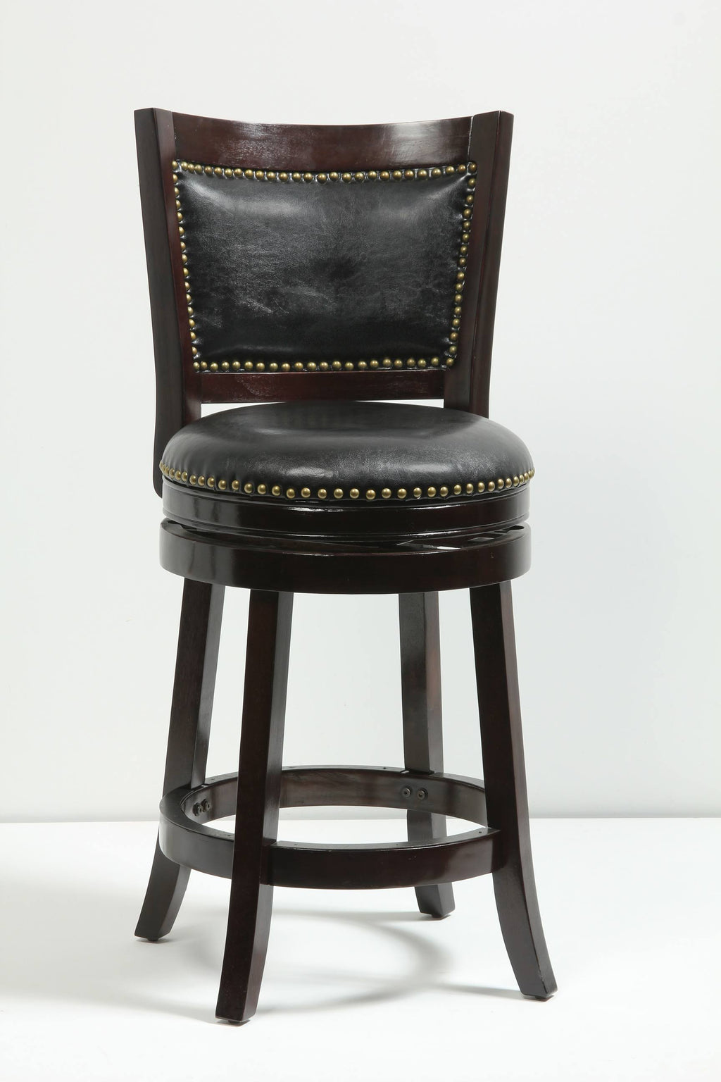 Cappuccino Swivel Stool K12940