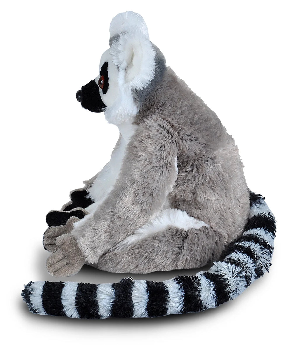 Ring Tailed Lemur Plush Stuffed Animal, 12 Inches X17947