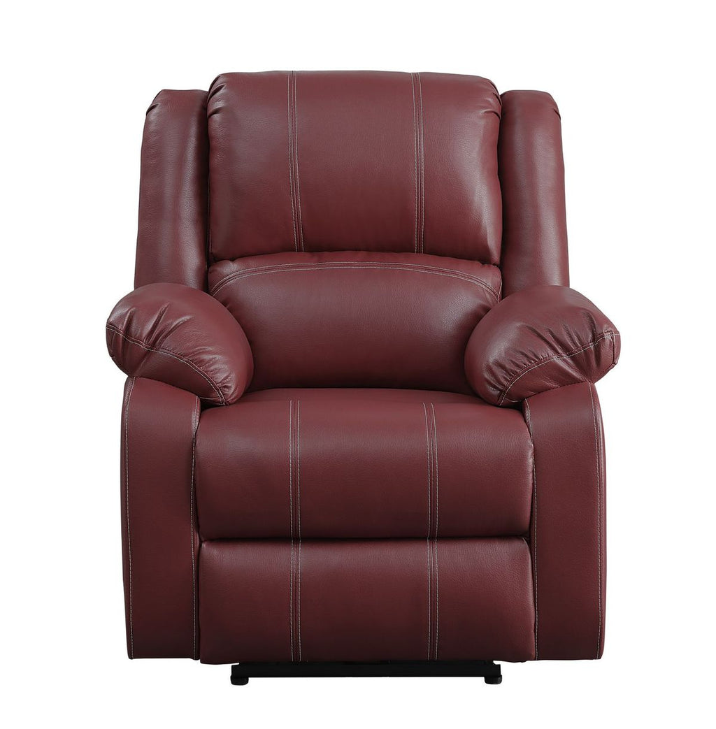 Red Pu Power Recliner I571548