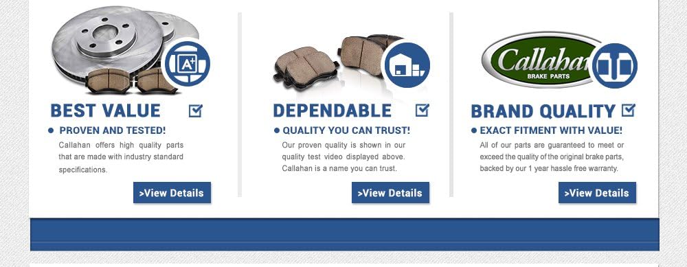 Front and Rear 4 Ceramic Brake Calipers and Pads Kit C71294