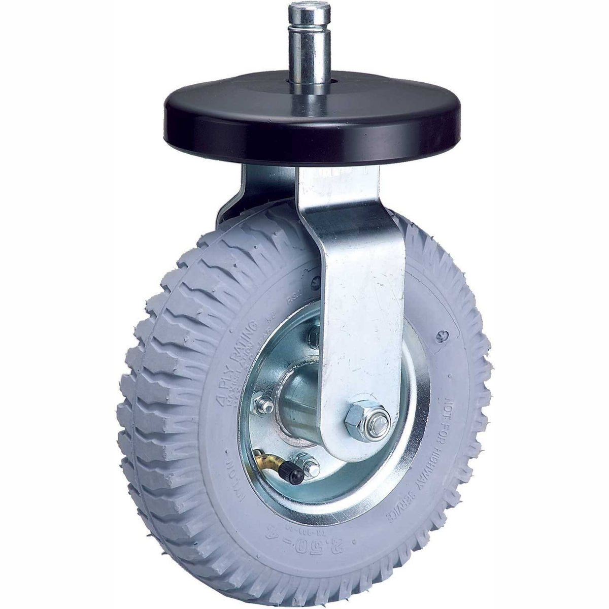 Pneumatic 2 Swivel and 2 Rigid Stem Caster N878540