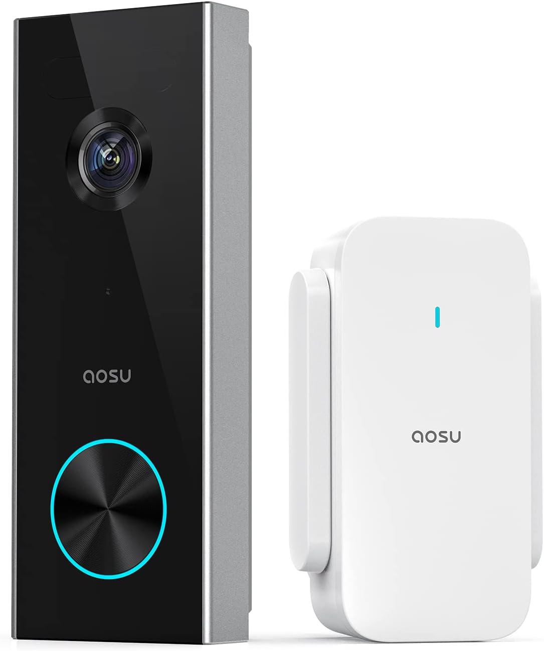 2K Wireless Battery-Powered Video Doorbell with Human Detection Y1132