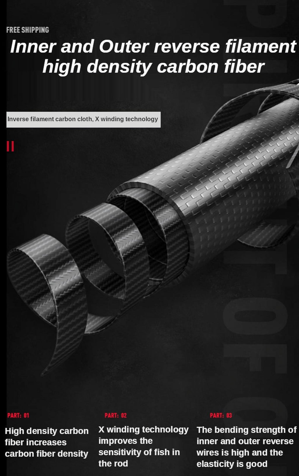 Spin Casting Lure Rod Sea Fishing Rod with Bait Casting Reel O8453