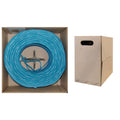 CAT6 UTP Solid Bulk Cable, Blue H745