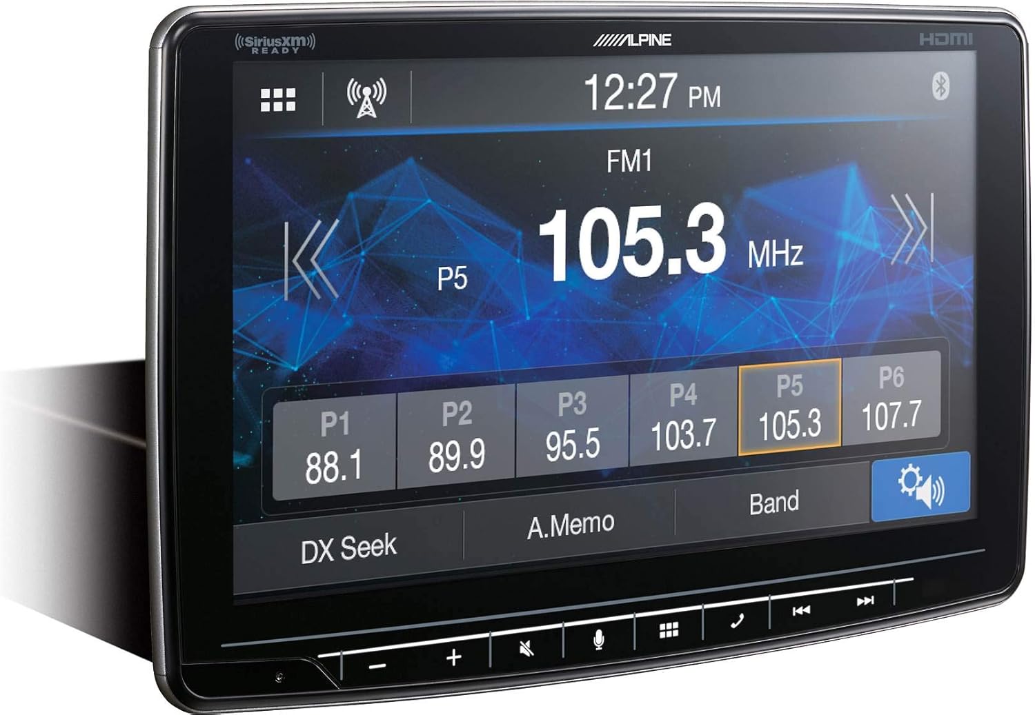9" Touchscreen Bluetooth Digital Media Radio Receiver F3842