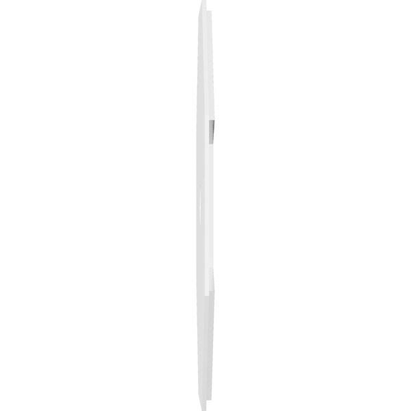 38 inchod x 4 inchid x 13 1/4 inchc x 1 inchp PVC Ceiling Medallion B253573